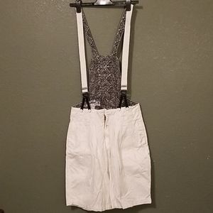 Code Zero Over all Shorts- late 80s